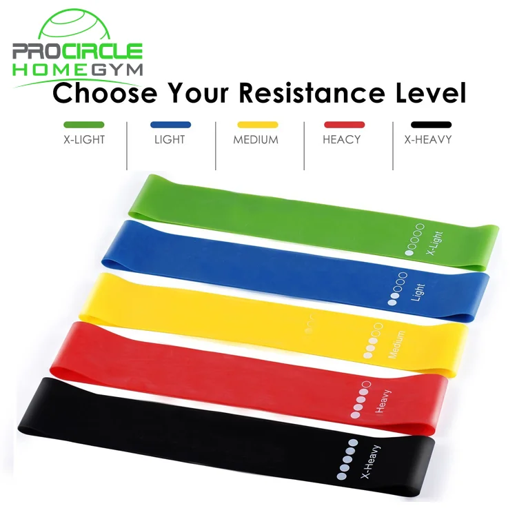 Power Training Exercise Gliding Core Sliding Discs and Exercise Resistance Loop Band