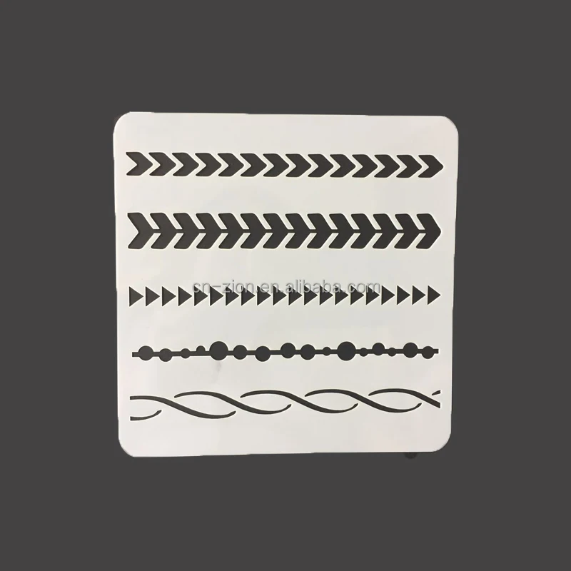 
Alibaba express Plastic drawing stencil/Template sets for children drawing 