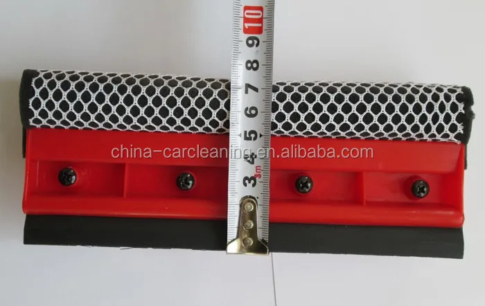 3 in 1 spray window squeegee with sponge and rubber, window cleaner, glass window cleaning wiper