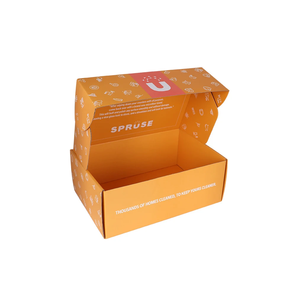  Cardboard foldable corrugated mailer box custom printed shipping boxes