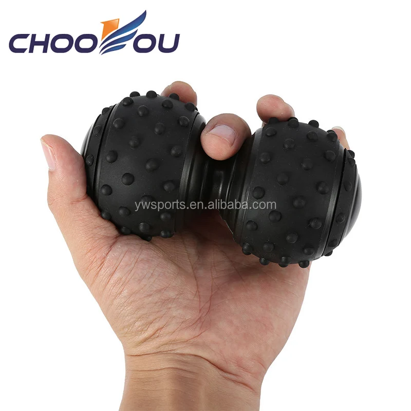 Премиум-класса с двойным арахиса колючие массажные шарики арахиса мяч панель массаж простаты