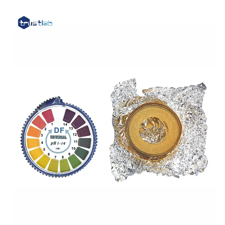 High quality rapid 100 strips/box 1-14 universal type indicator test ph paper
