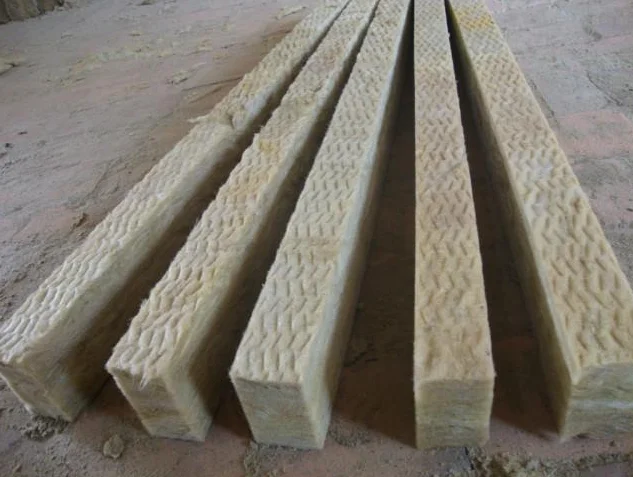 
Cheap Non-asbestoes Density 80kg/m3 1200*200MM Fire-proof Insulation Lamella for Building Material 