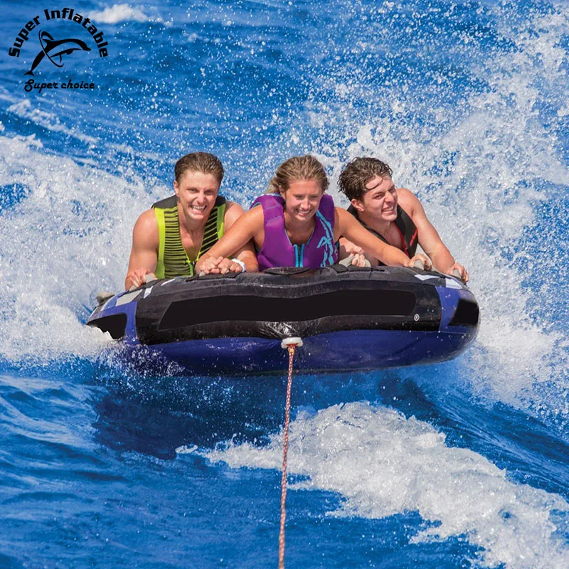 China supplier Inflatable Boat Water Lake Towable Tube Tow Jet Ski