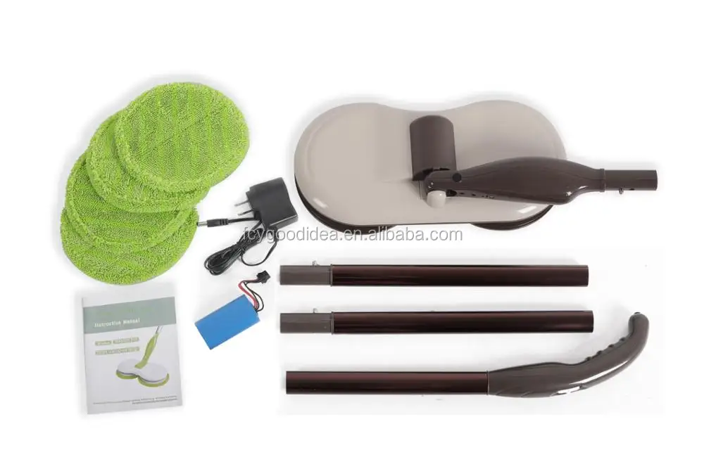 Excellent house cleaning water spray head wireless electric mop with floor washer