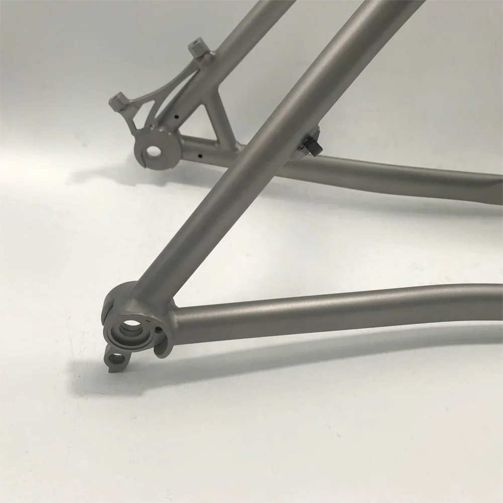 Титановая рама для горного велосипеда 26er с ферментной вилкой