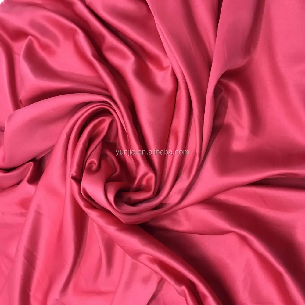 
soft touch polyester satin fabric 