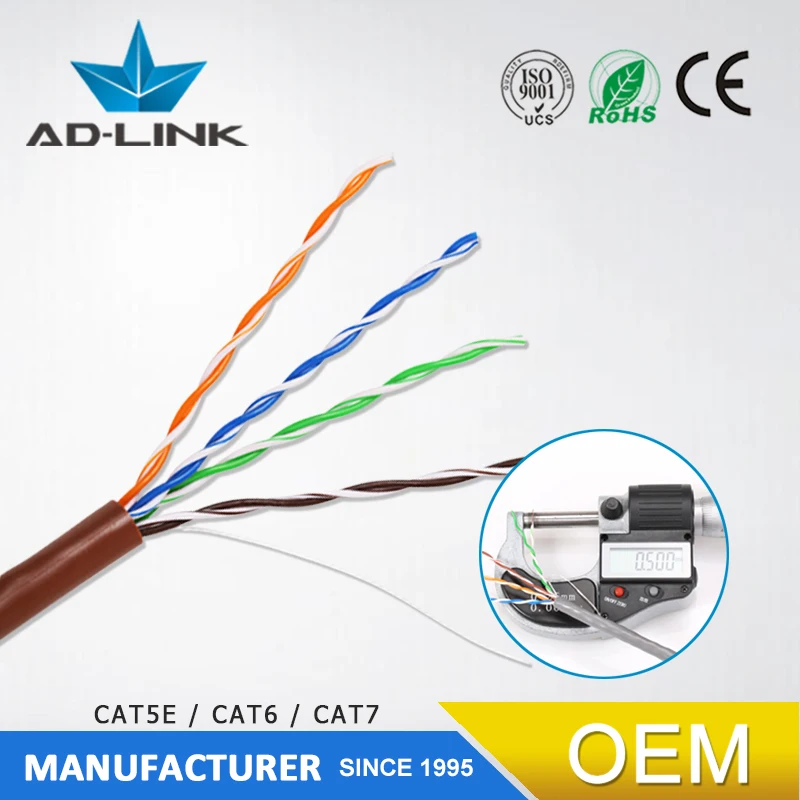 
 utp/ftp/sftp cat5e cooper cable CMR CMP LSZH network cable  