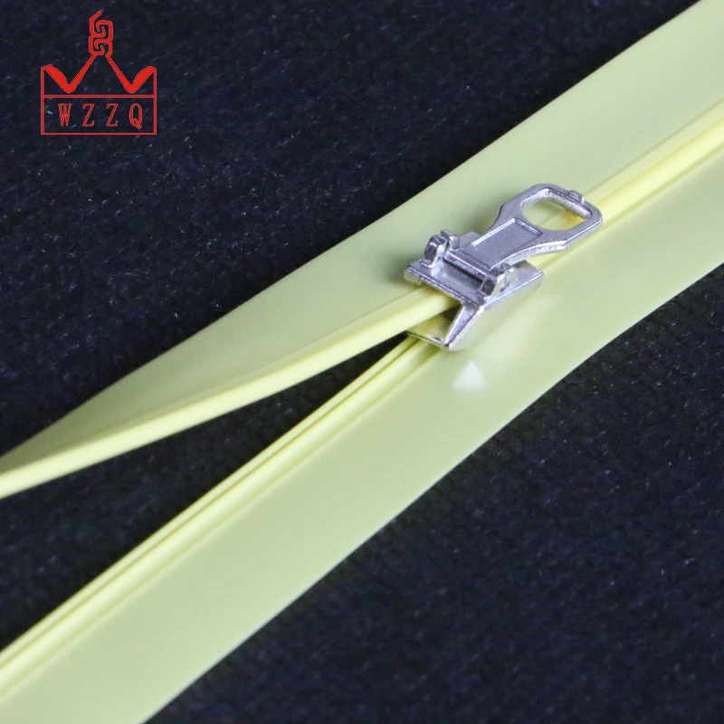 Цветная Или прозрачная пластиковая молния из полиэтилена, лучше всего подходит для сумки