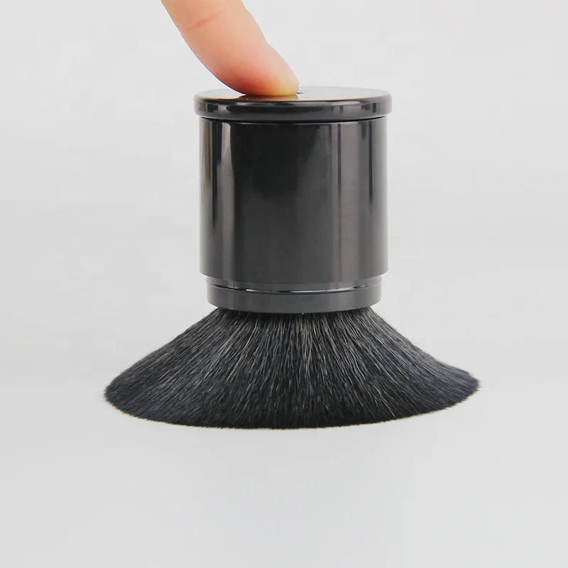 ENERGY Portable Cosmetic Brush Synthetic Hair Single Large Makeup Brush Retractable Powder Brush
