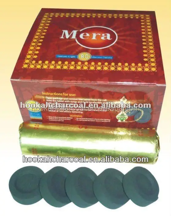 Высококачественный уголь для кальяна Instant lite