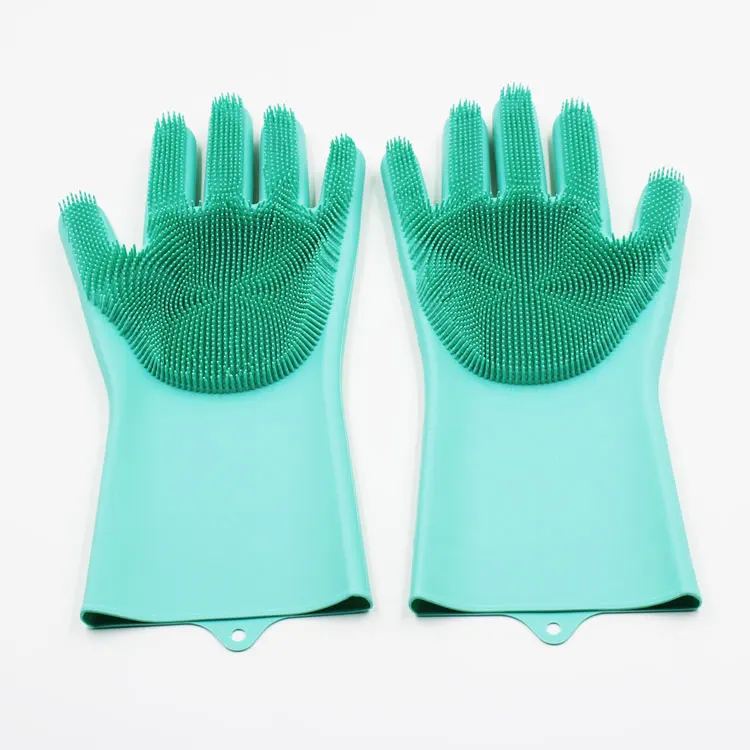 Eco-Friendly Magic dishwashing silicone gloves cleaning silicone dishwashing gloves, silicone dish gloves