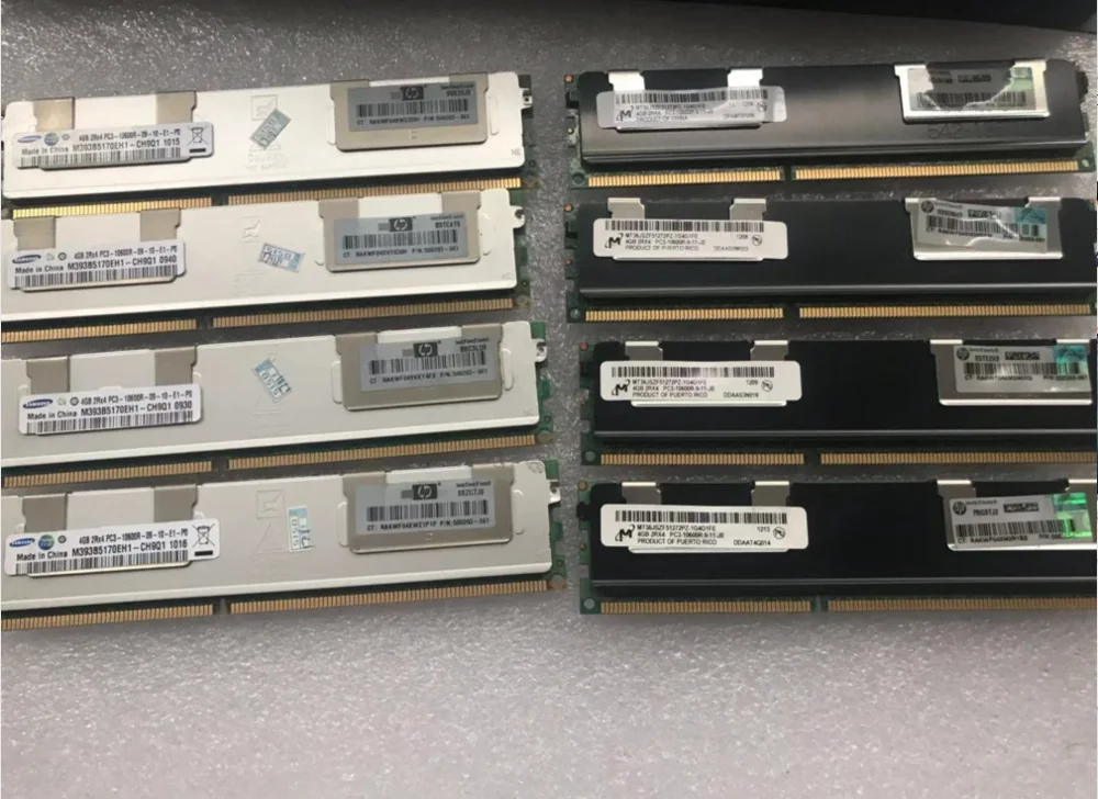 HP-500203-061 4GB PC3-10600R 1333MHZ HP g6g7 Server Registers reg ecc