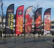 
Strongest Wind Resistance Advertising Razor Swooper Feather Banner 