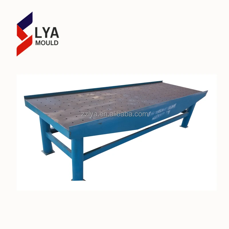 Best Price Cement vibration table Vibrating table for mould pavers processing