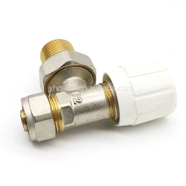 TAIZHOU QIOMGYU china supplier NP BRASS floor heating thermostatic radiator valve