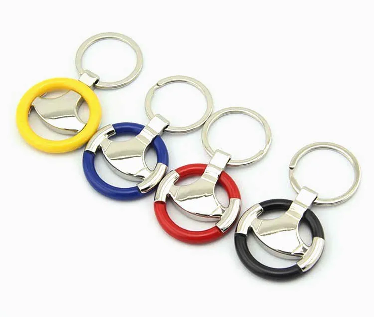 Laser various car brand steering wheel key chain car logo