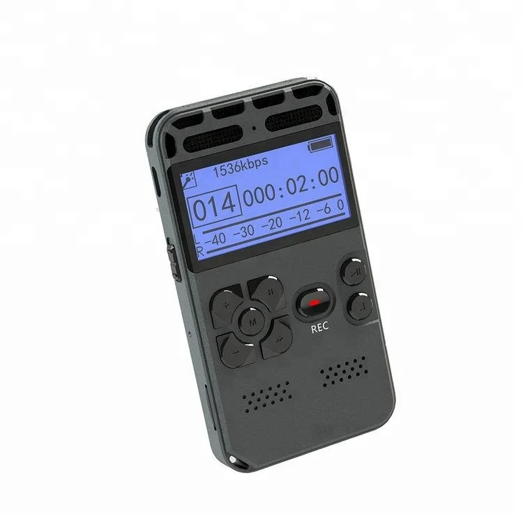 Noise Filtration Professional Chip 8G 16GB 32GB  Handhold V35 Mini Digital Voice Recorder for Personal Use