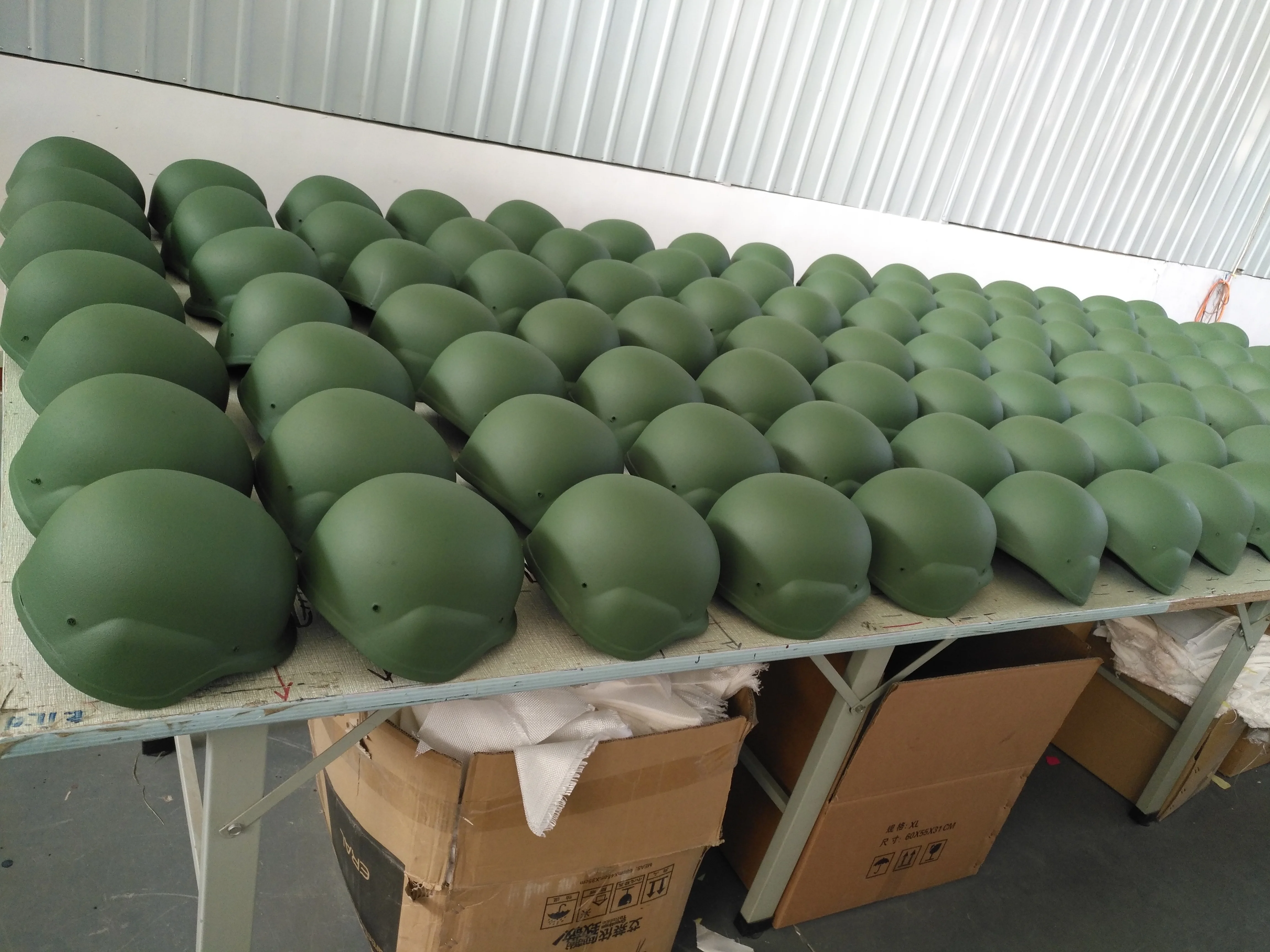 MKST NIJ III v50 900 bullet proof helmet against ak47