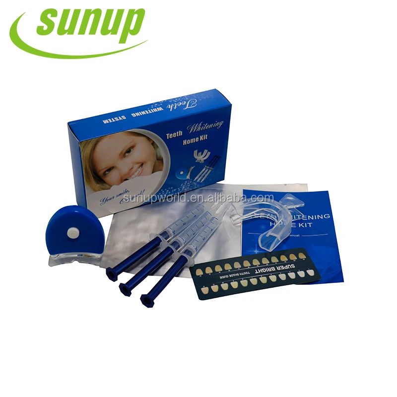 
Advanced Popular Professional Teeth whitening home kit private logo teeth cleaning kit with led light 