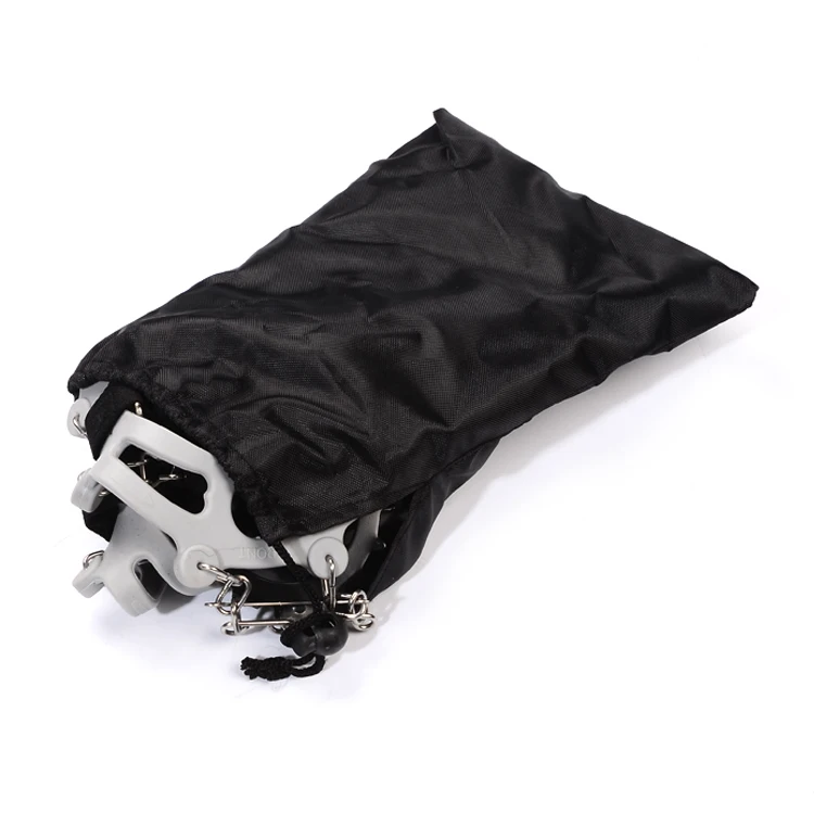 
2018 Best sale different colors anti slip climbing cleats selica gel manganese steel crips crampons 