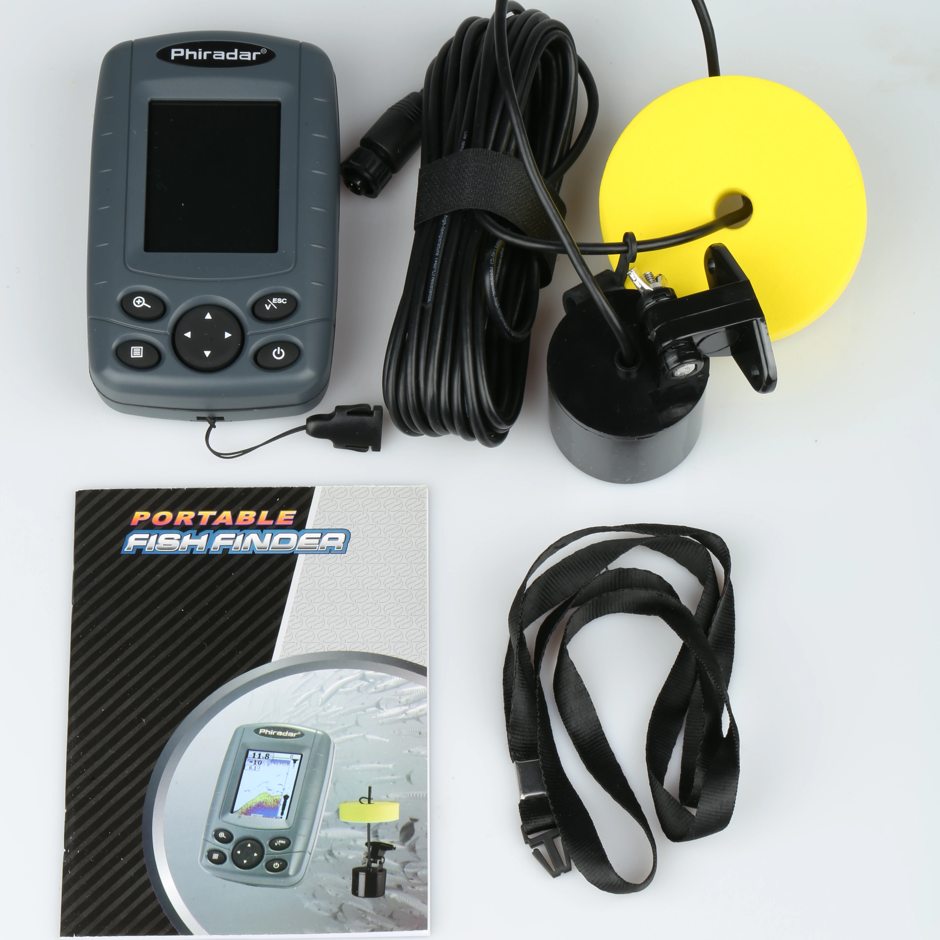 
Dual Beam sonar frequency 200/83KHZ for carp fishing and boat using 