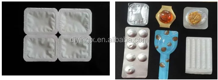 Most Popular Oliver oil, Margarine,Ketchup,Candy,Syringes, Hardware Blister Filling Sealing Packing Machine