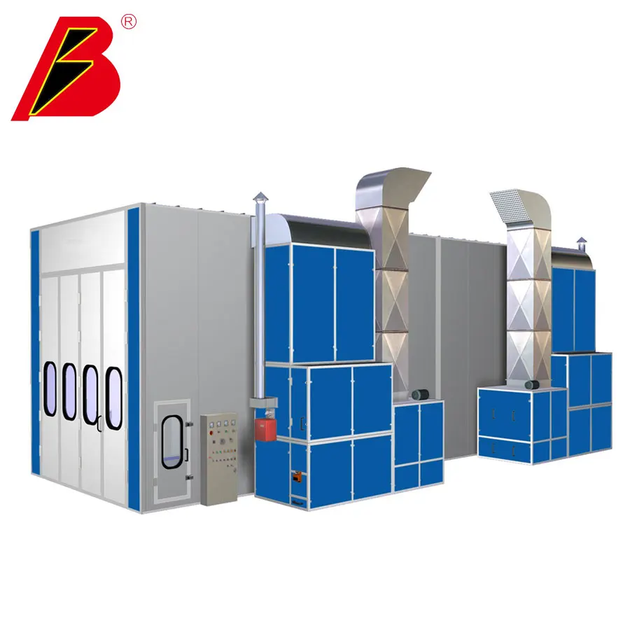 Индивидуальная промышленная автобусная покрасочная камера, оборудование для покраски, покрасочная комната на заказ, грузовик, покрасочная комната