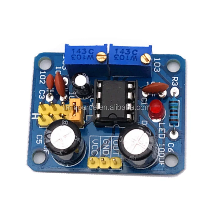 NE555 pulse module square wave rectangular wave signal generator