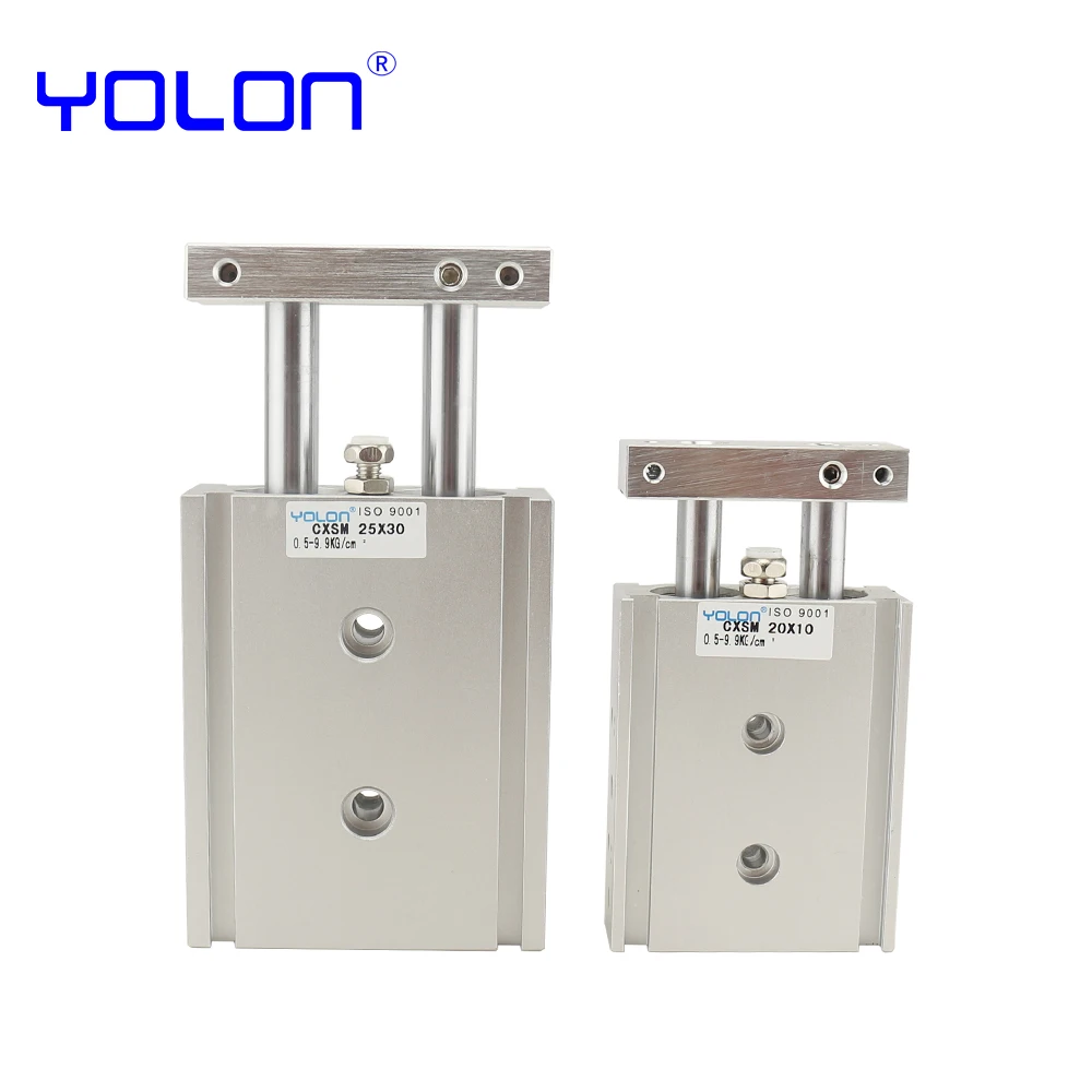 TR/CXSM25X10 CXSM25X15 CXSM25X20 CXSM25X25 CXSM25X30 CXSM25X40 CXSM25X50 CXSM25X100 Twin-rod cylinder