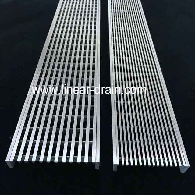 stainless steel bathroom channel drains/ pool drain cover/floor drain cover plate(experienced manufactory)