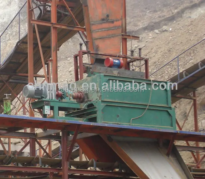 Powder Iron Ore Magnetic Separator/ Dry Magnetic Separation