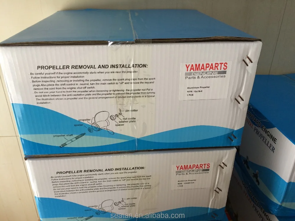 Скоростной 3-лопастной Алюминиевый Пропеллер для ямахи двигатели 60-115HP