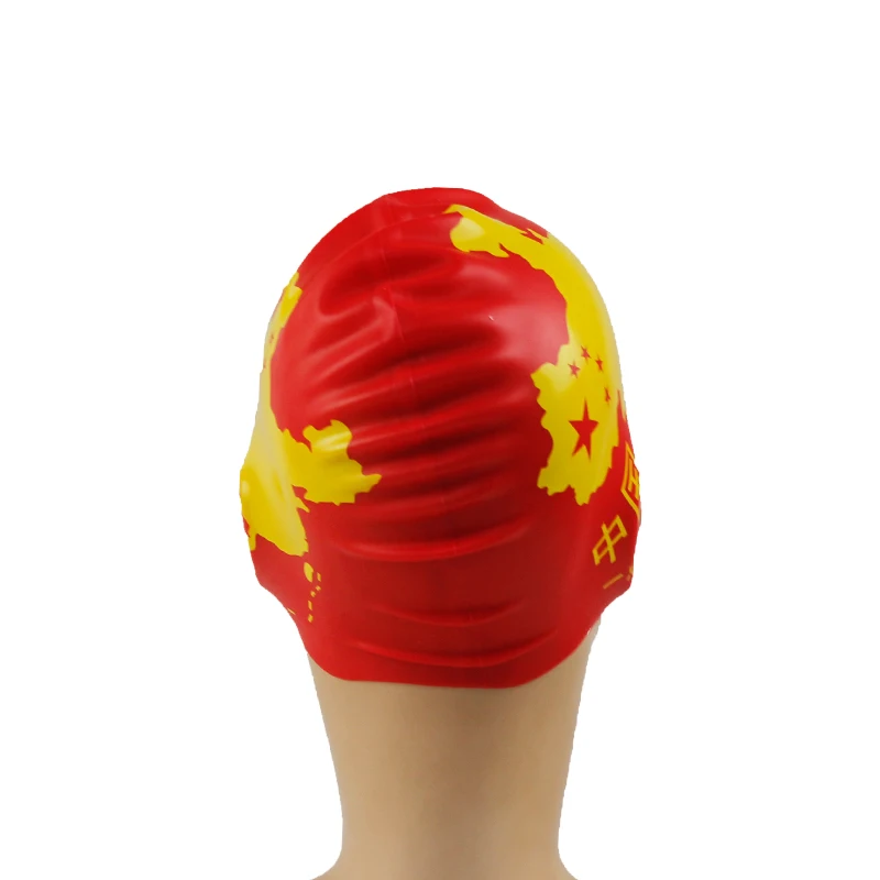 No minimum ear antislip custom swim caps of bulk order
