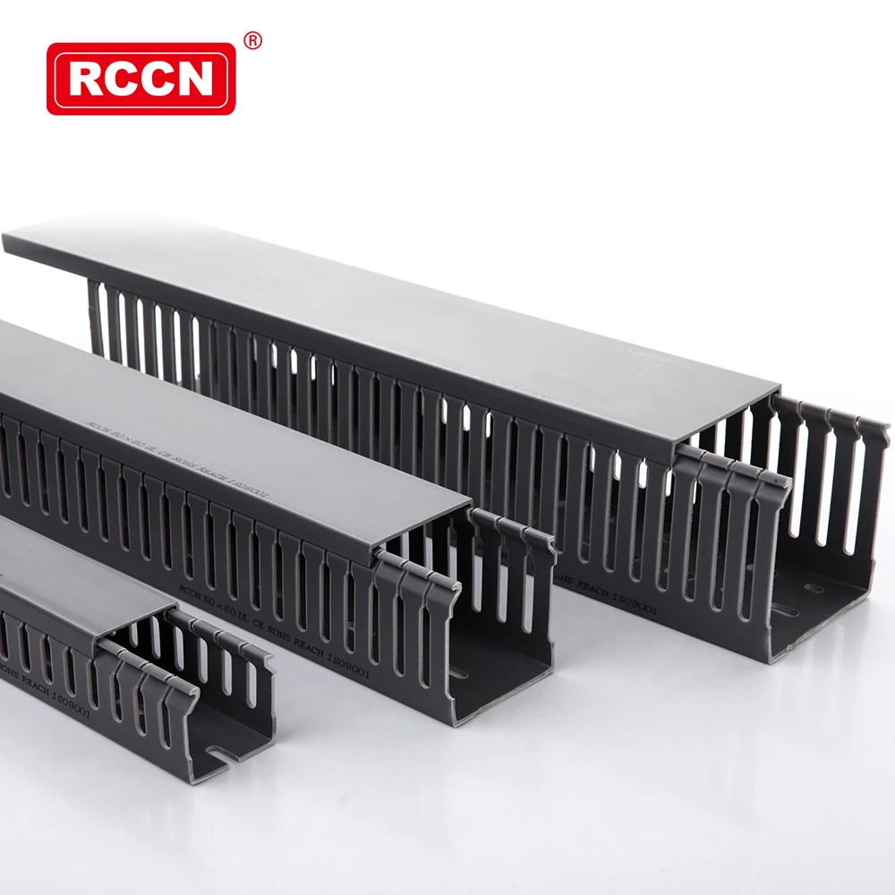 
pvc cable trunking Wiring ducts outdoor plastic cable duct 