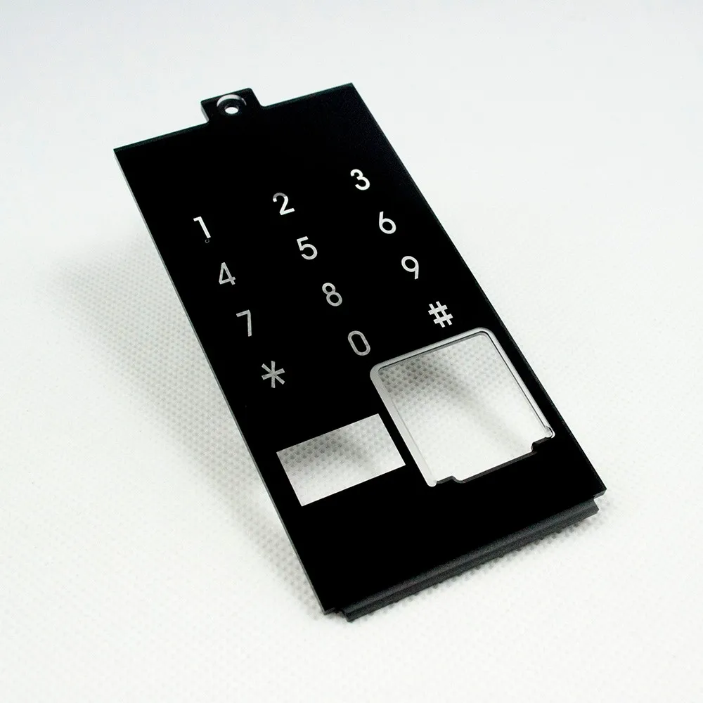 High quality dead silk-screen printing acrylic front panel