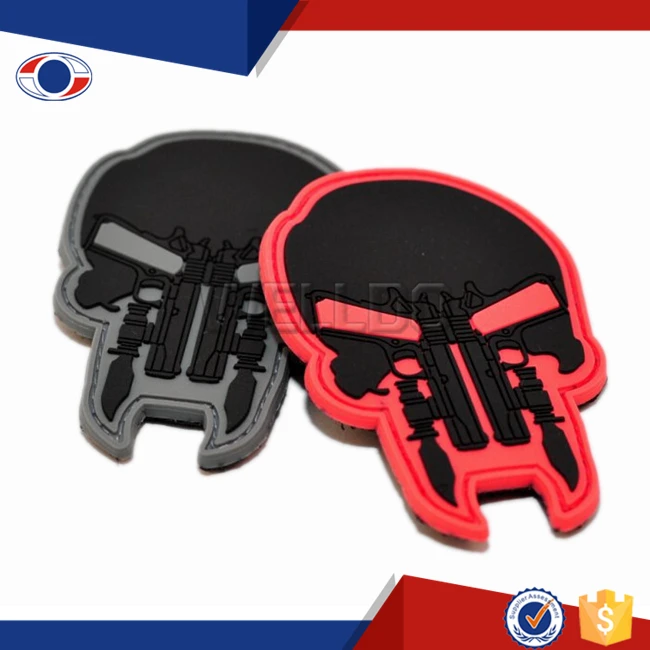 Липучка пользовательские пвх rubber знак