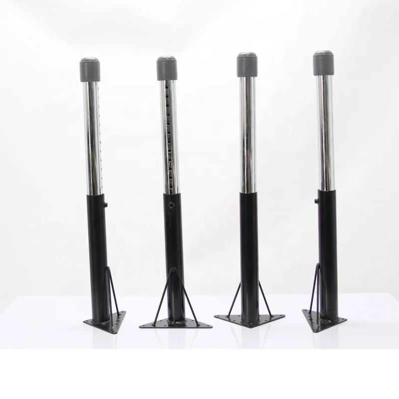 School High Adjustable Metal Round Pipe Table Leg