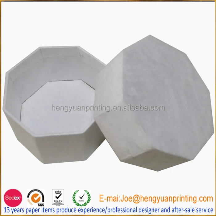 
Custom white octagonal cardboard box,octagonal paper gift box for packaging 