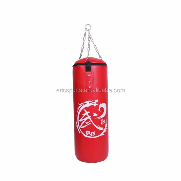 cheap customs Hanging Boxing Equipment Microfiber Heavy Punching Bag Heavy Boxing Bag