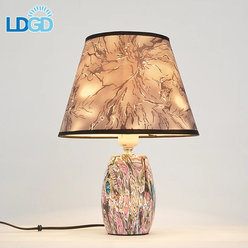 Langde Ce Certified Portable Restaurant Max Studio Home Manicure Led Luxury Crystal Marble Electric Table Lamp