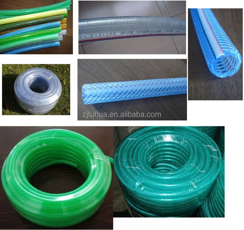 pvc clear hose / garden nylon braided hose / pvc reinforced hose