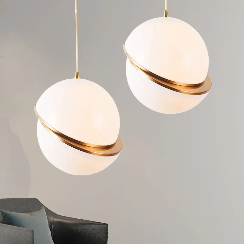 
Modern Simple Single Chandelier Pendant Light For Bedroom 