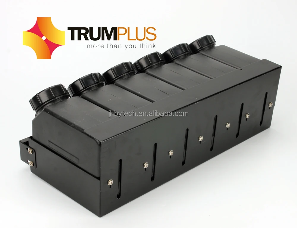 6 color Bulk ink system for eco solvent and UV ink wide format printer continuous ink supply system sub tank