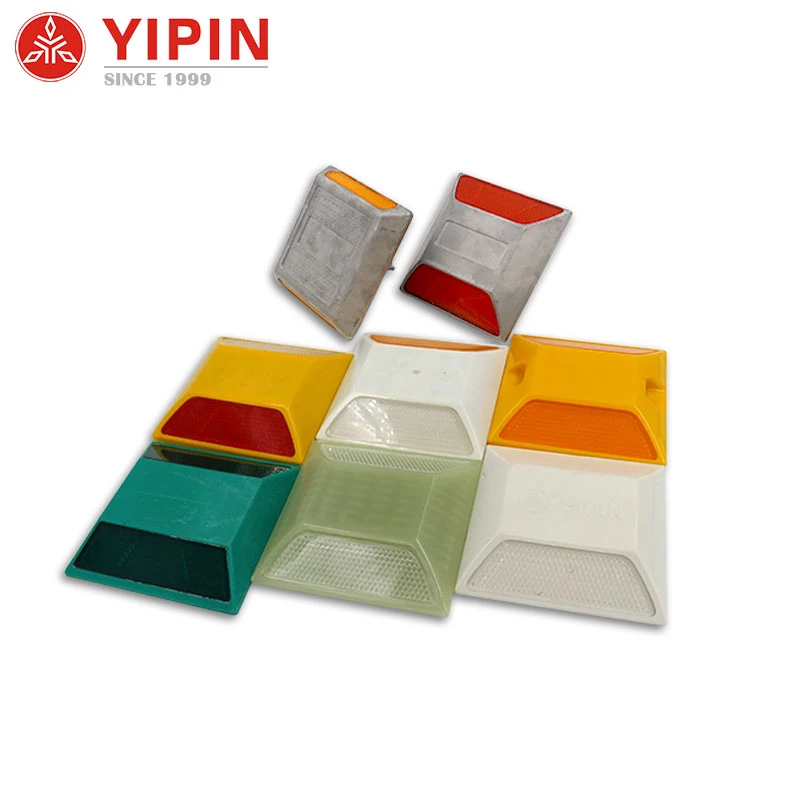 
Traffic roadside ABS double side reflector plastic road stud,raised pavement marker 