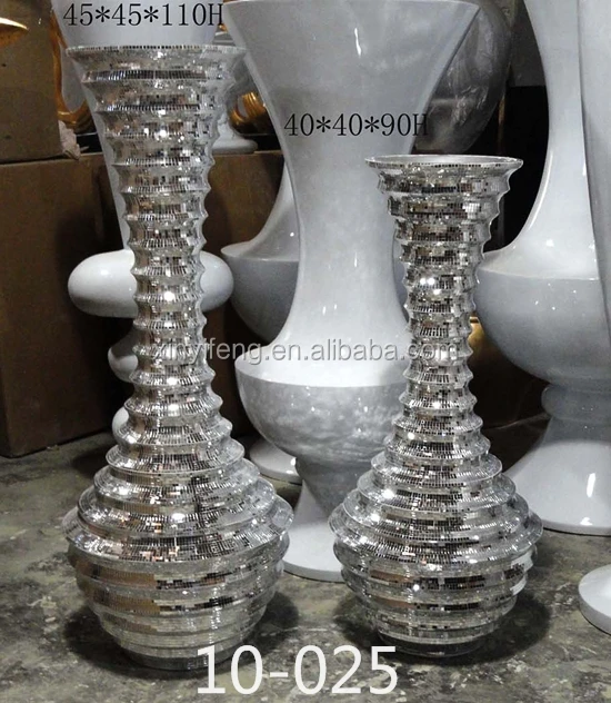 FRP Mosaic Floor FRP Vase Original Resin Artware Hotel Decoration