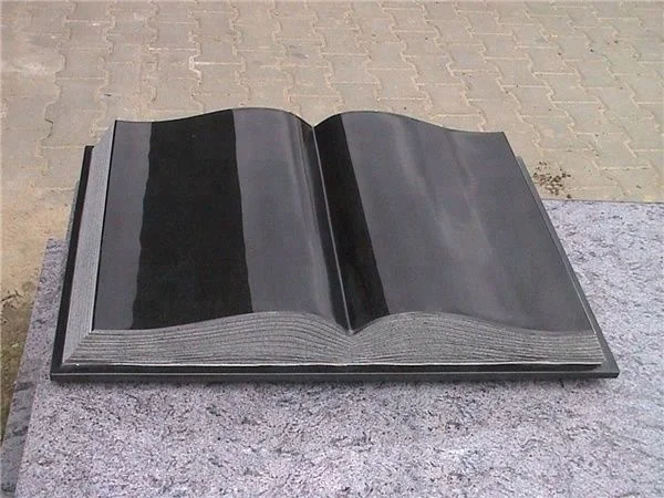 Western Style Unique headstones Book shape headstone Factory Price Headstones for sale