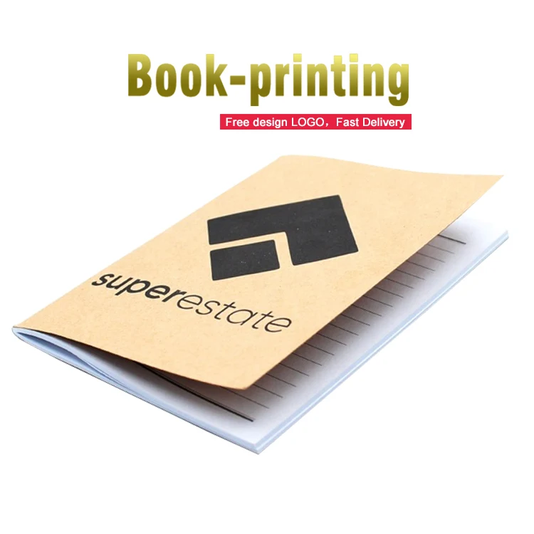 Matt lamination 24/32pages LOGO Custom color a4 / a5 size recycled paper notebook with cover