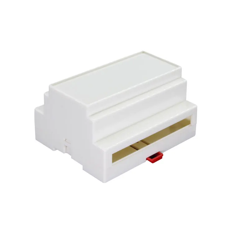 high quality plastic box electronics din rail enclosure for pcb design