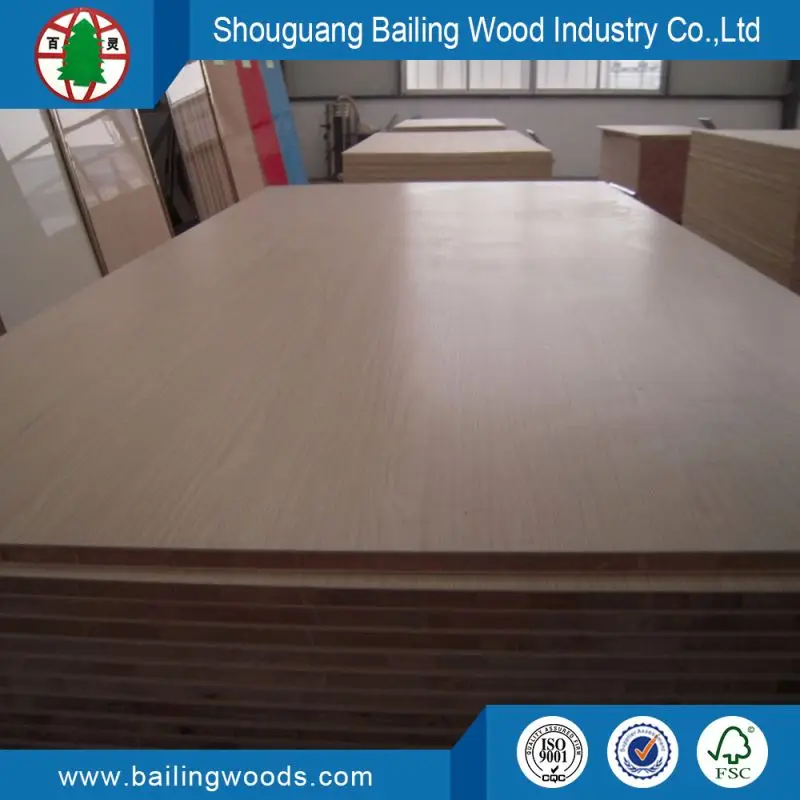 Double Side 1220x2440x18 мм 25 E2 Клей Меламина Blockboard Из Китая Фабрики